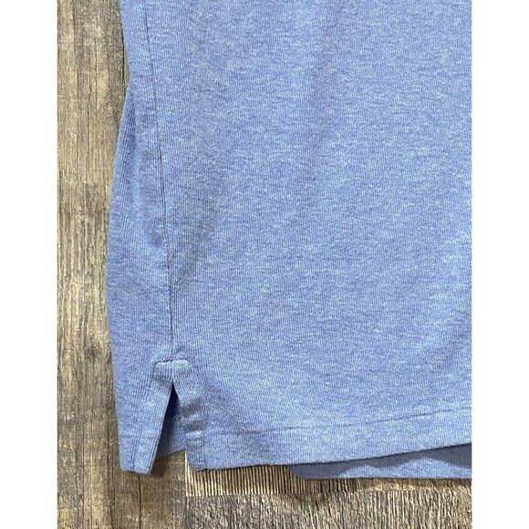 Polo Ralph Lauren Estate Rib 1/4 Zip Sweater Blue Pony Logo XL Tall - Picture 4 of 11